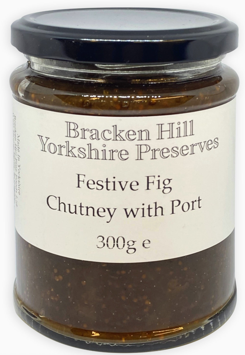 Festive Fig Chutney with Port 300g