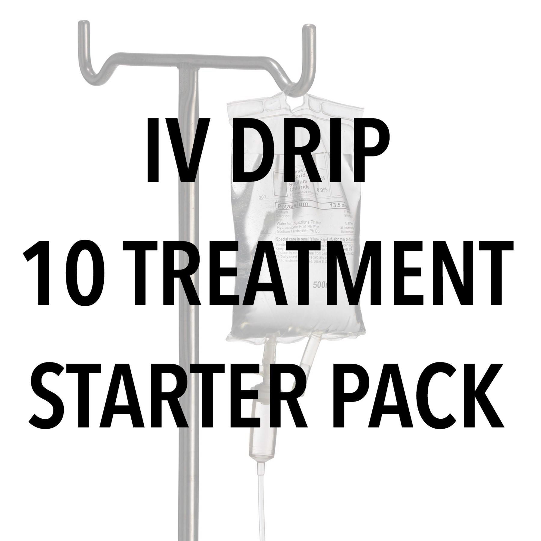 IV Drip Starter Pack 10 Treatments