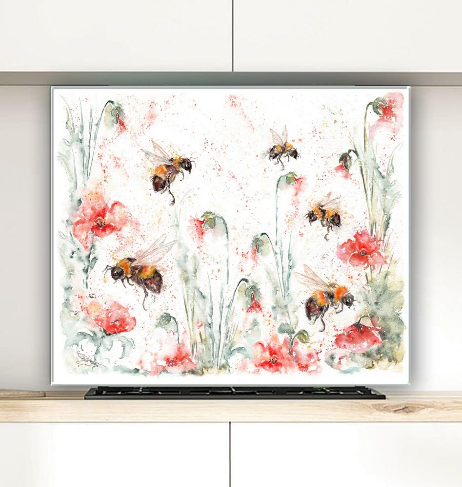 glass splashback