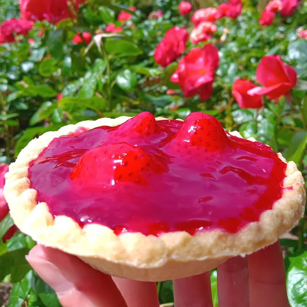 Strawberry Tarts | Summertime in Whitby