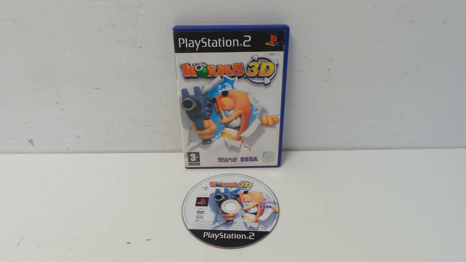 Worms 3D PS2 Game