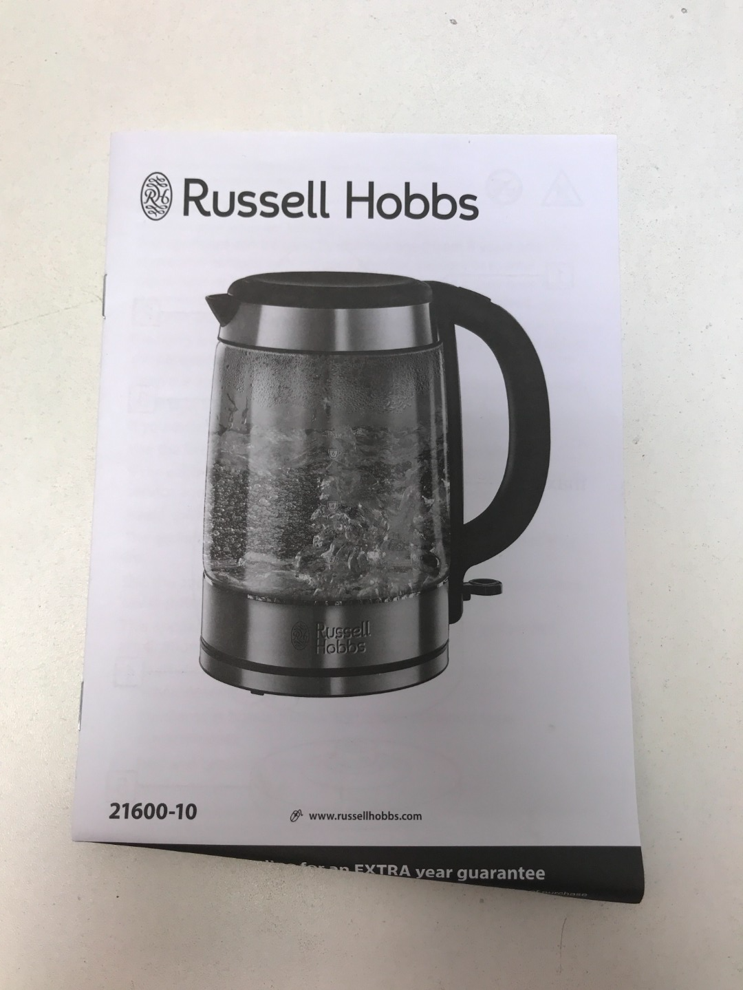 Russell Hobbs Illuminating Glass Kettle