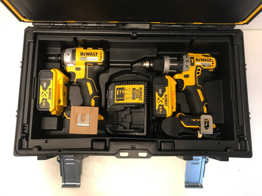 Dewalt Dck P Xr V Brushless Twin Li Ion Drill Pack