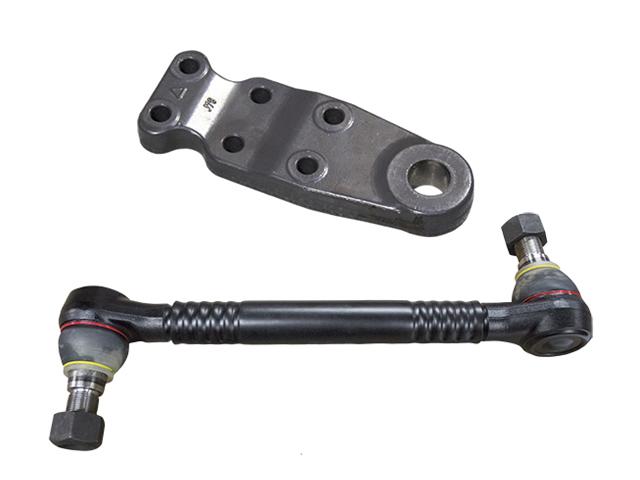 This is an image of Volvo Anti-RolBar Link Rod, Rear. Length 385mm 21287062 270182 HGV Truck Part