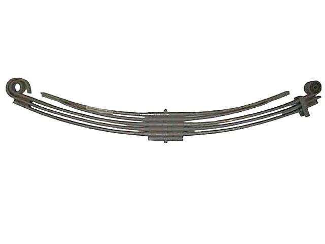 This is an image of Volvo Rear Parabolic Spring 3+2 Leaf, 80mm Wide 3123525 207684 HGV Truck Part