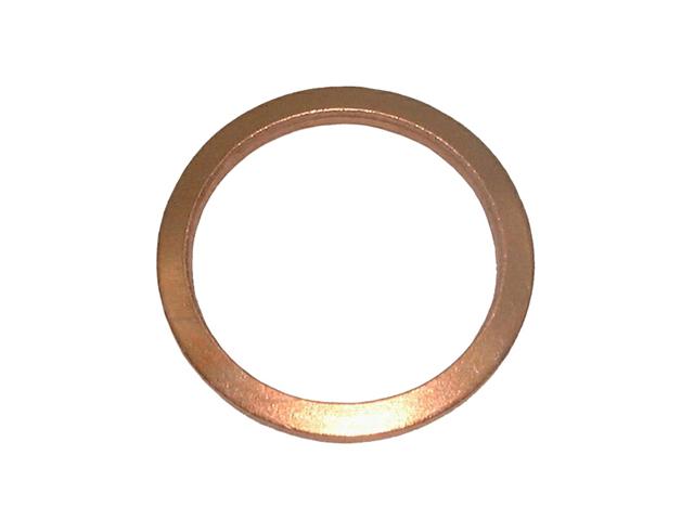 This is an image of Volvo, Renault Sump Plug Washer (Copper) 18813 7400018813 7400949329 949329 812419 6631387 201349 HGV Truck Part