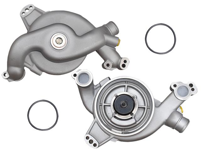 This is an image of MAN Water Pump 51065000298 51065007033 51065007036 51065007043 51065007051 51065007052 320009 HGV Truck Part