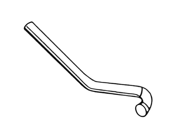 This is an image of Scania Exhaust TaiPipe 331658 103170 HGV Truck Part