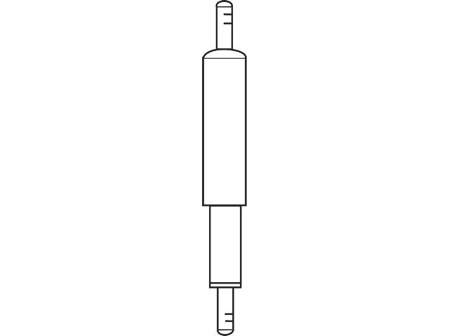 This is an image of Volvo Cab Shock Absorber, Rear 1089728 1594089 209019