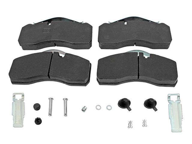 This is an image of Trailer Brake Pad Set 4210710 4210810 54202320 84205820 84205920 2992336 960015OEM HGV Truck Part