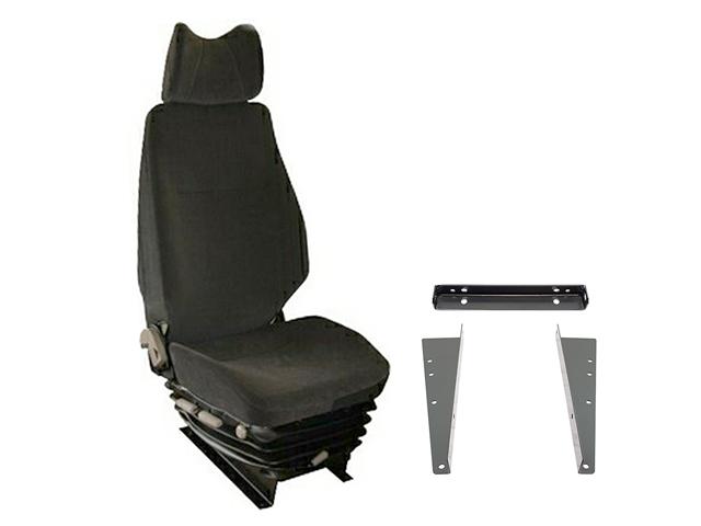 This is an image of Volvo Drivers Air Seat Without Seat Belt With Slider Kit 290078 HGV Truck Part