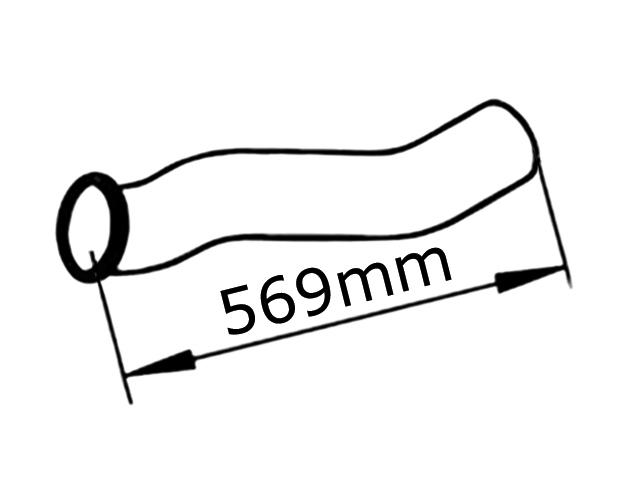 This is an image of Volvo Front Pipe >EPG Housing 3950038 3954416 230213 HGV Truck Part