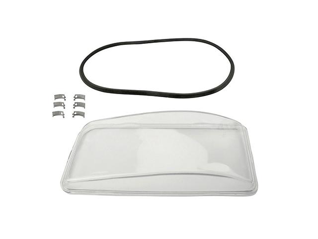 This is an image of MAN Headlamp Glass R/H 81.25110.0081 81251100081 380010 HGV Truck Part