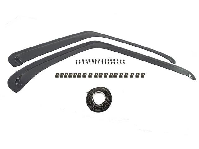 This is an image of Volvo Window Deflector Kit 20379049 20453841 3175338 8154567 8154892 8155545 209278 HGV Truck Part