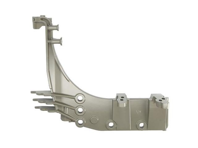 This is an image of Foot Step Bracket L/H 1798459 1948151 2035145 590219 HGV Truck Part