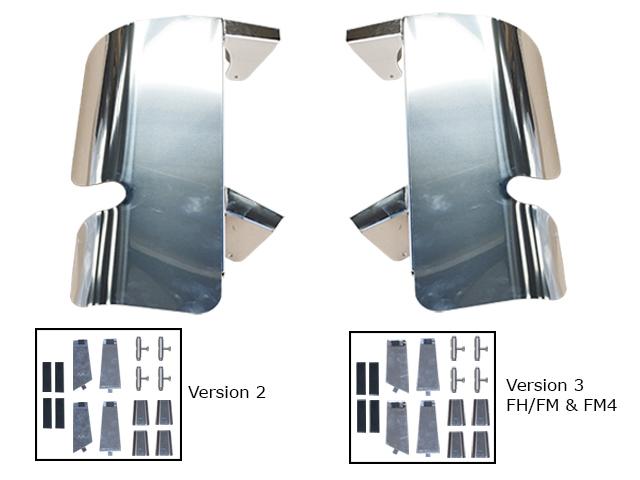 This is an image of Volvo Mirror Guard Set 290162 HGV Truck Part