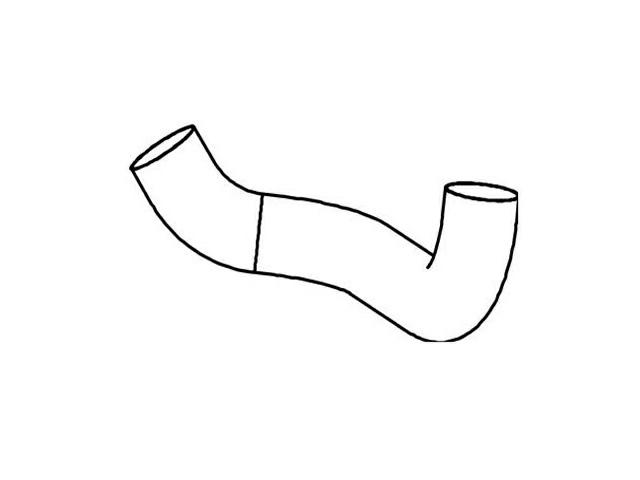 This is an image of Volvo Intermediate Pipe > Box 1076079 230229 HGV Truck Part