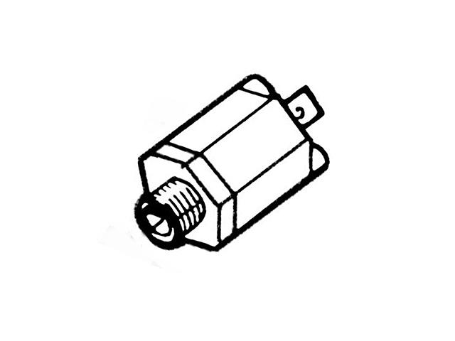 This is an image of Scania Low Pressure Indicator 303500 106255 HGV Truck Part