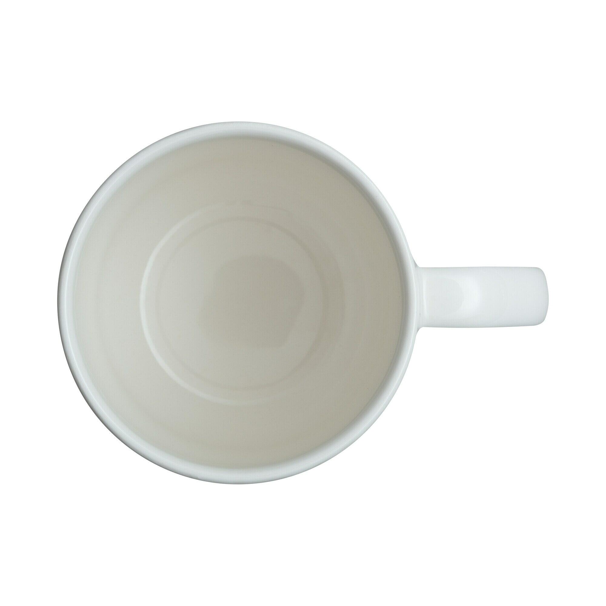 Porcelain Arc White Stars Large Mug Seconds