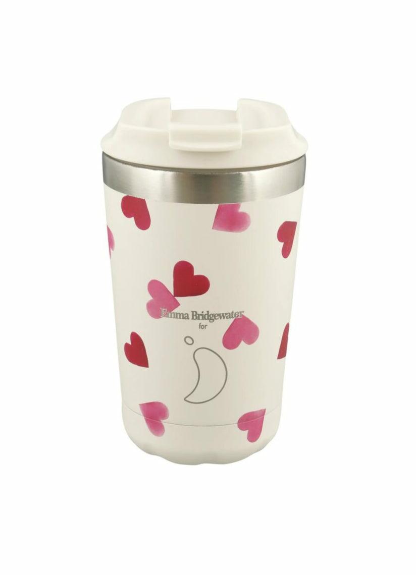 Emma Bridgewater Pink Hearts Chilly's Reusable Cup