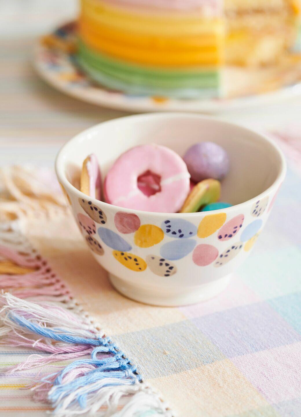 Emma Bridgewater Mini Eggs Small Old Bowl - Unique Handmade & Handpainted English Earthenware Decorative Plates