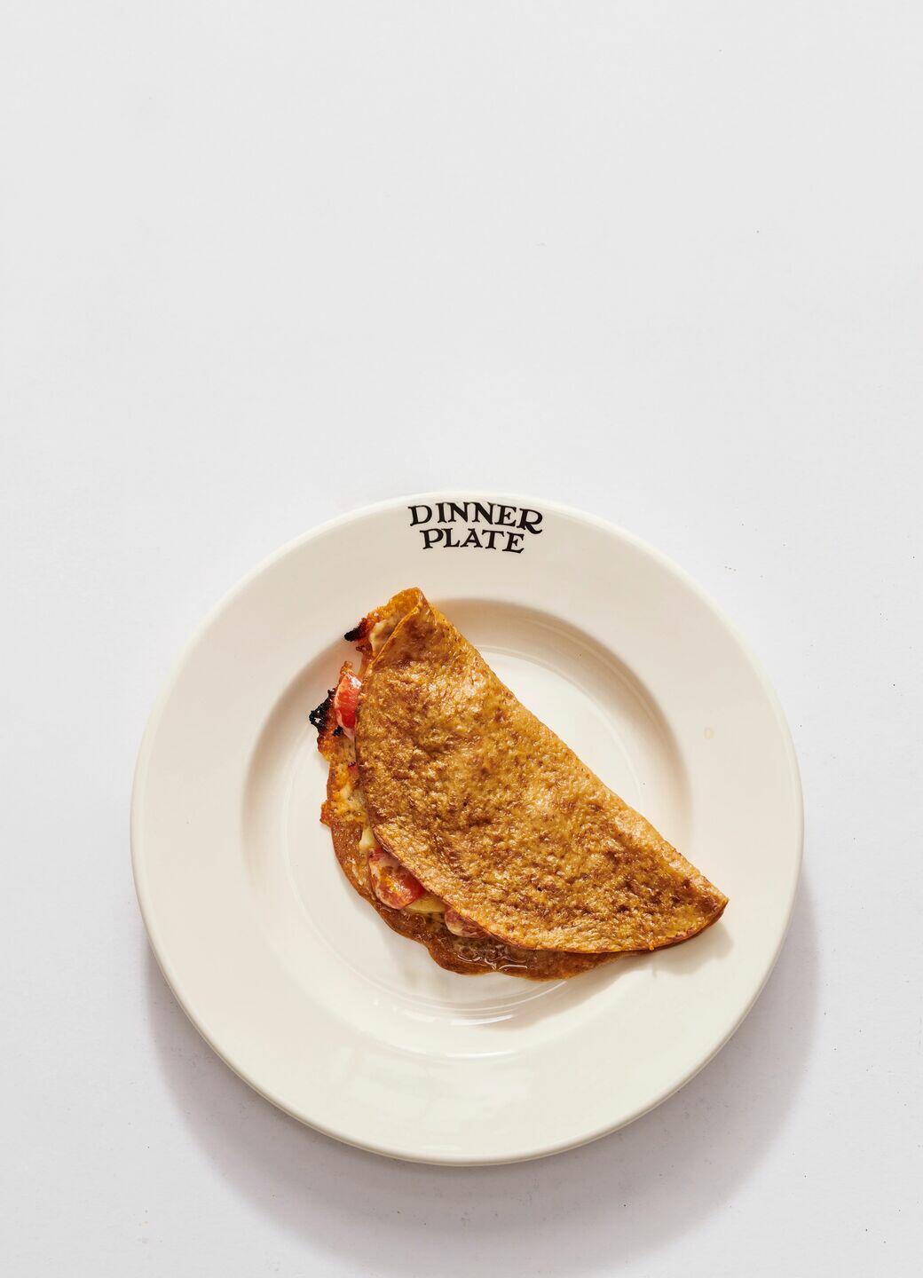 Utility 10 1/2 Inch Plate - Unique Handmade & Handpainted English Earthenware British-Made Pottery Plates