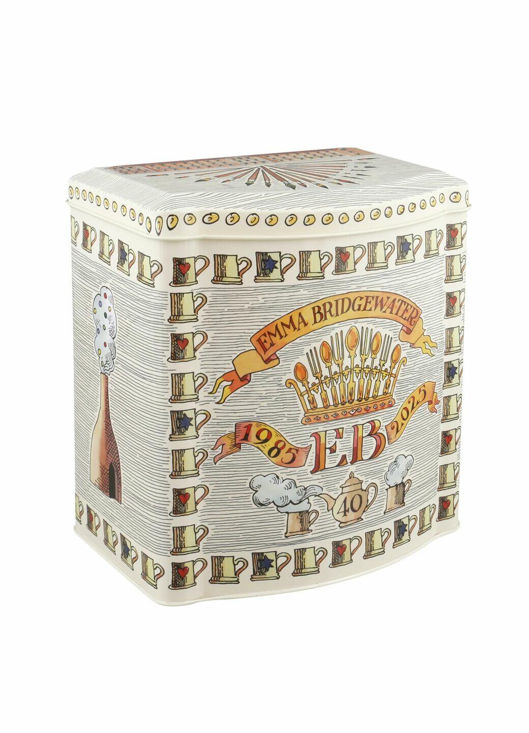 Emma Bridgewater Emma Bridgewater 40 Years Bow Fronted Caddy