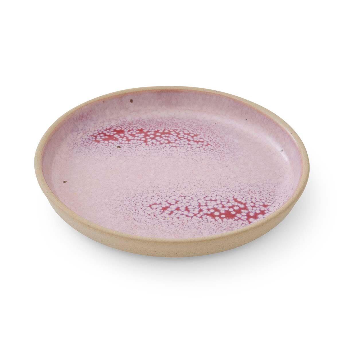 Portmeirion Minerals Tea Plate, Rose Quartz