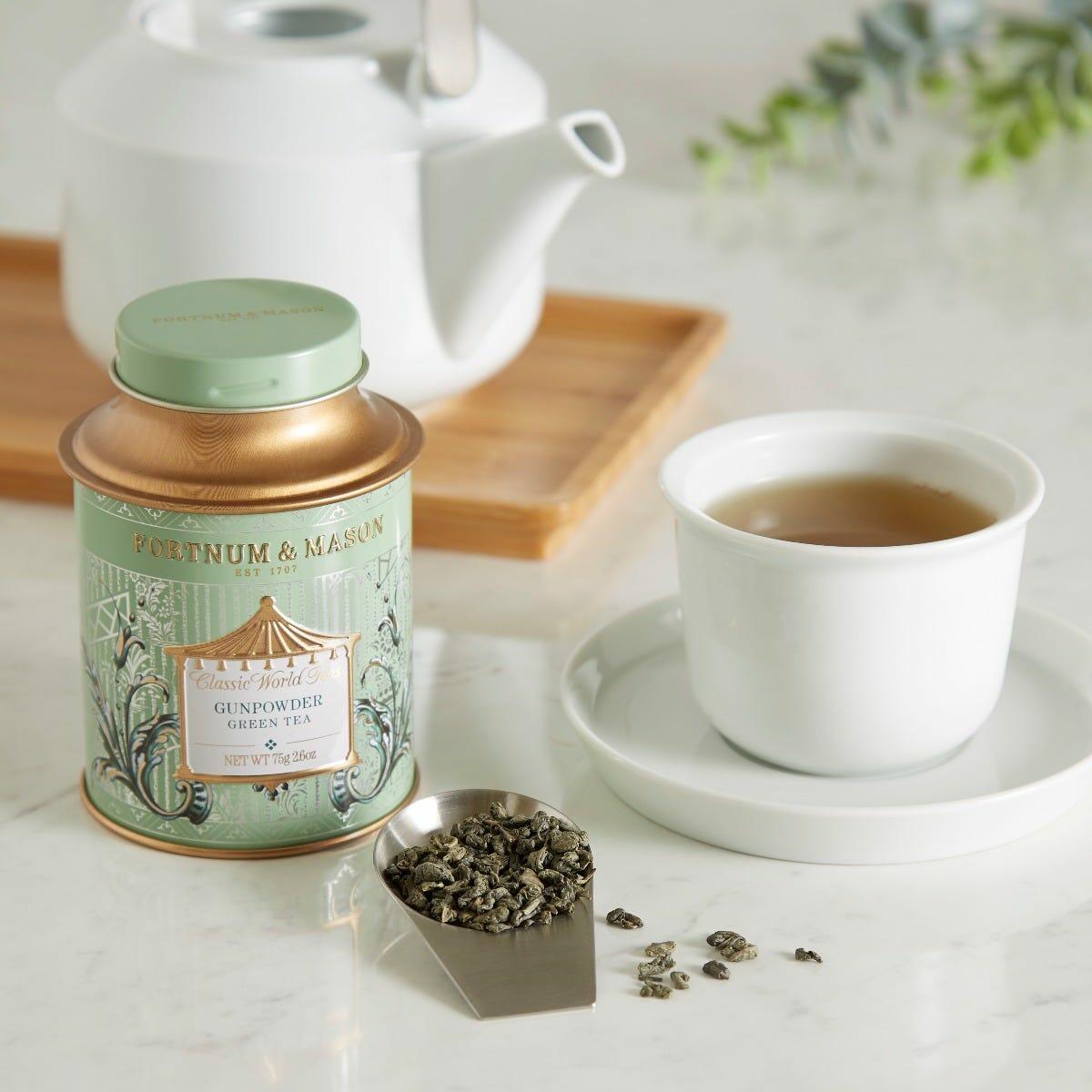 Gunpowder Loose Green Tea Tin, Fortnum & Mason