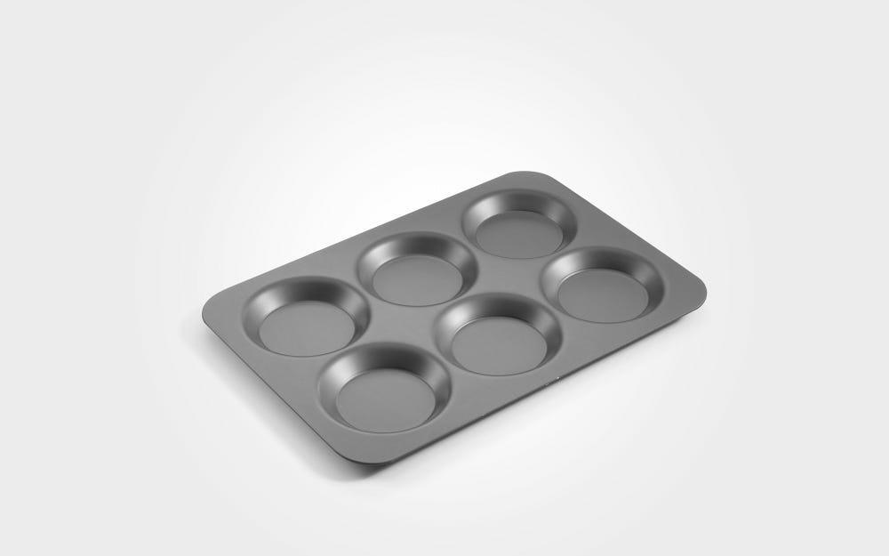 6 Hole Yorkshire Pudding Tray, Samuel Groves