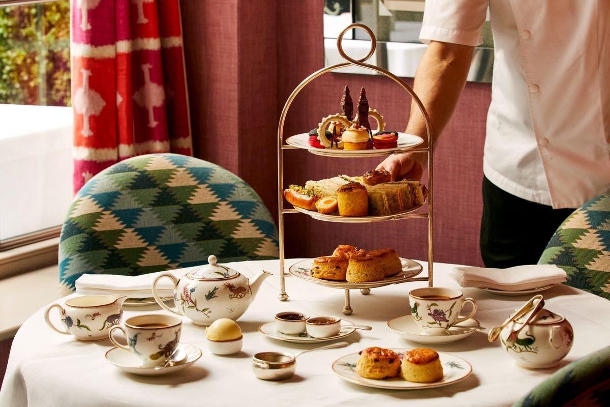 London Calling' Afternoon Tea for Two at Haymarket Hotel with Self-Guided Tour of London Landmarks
