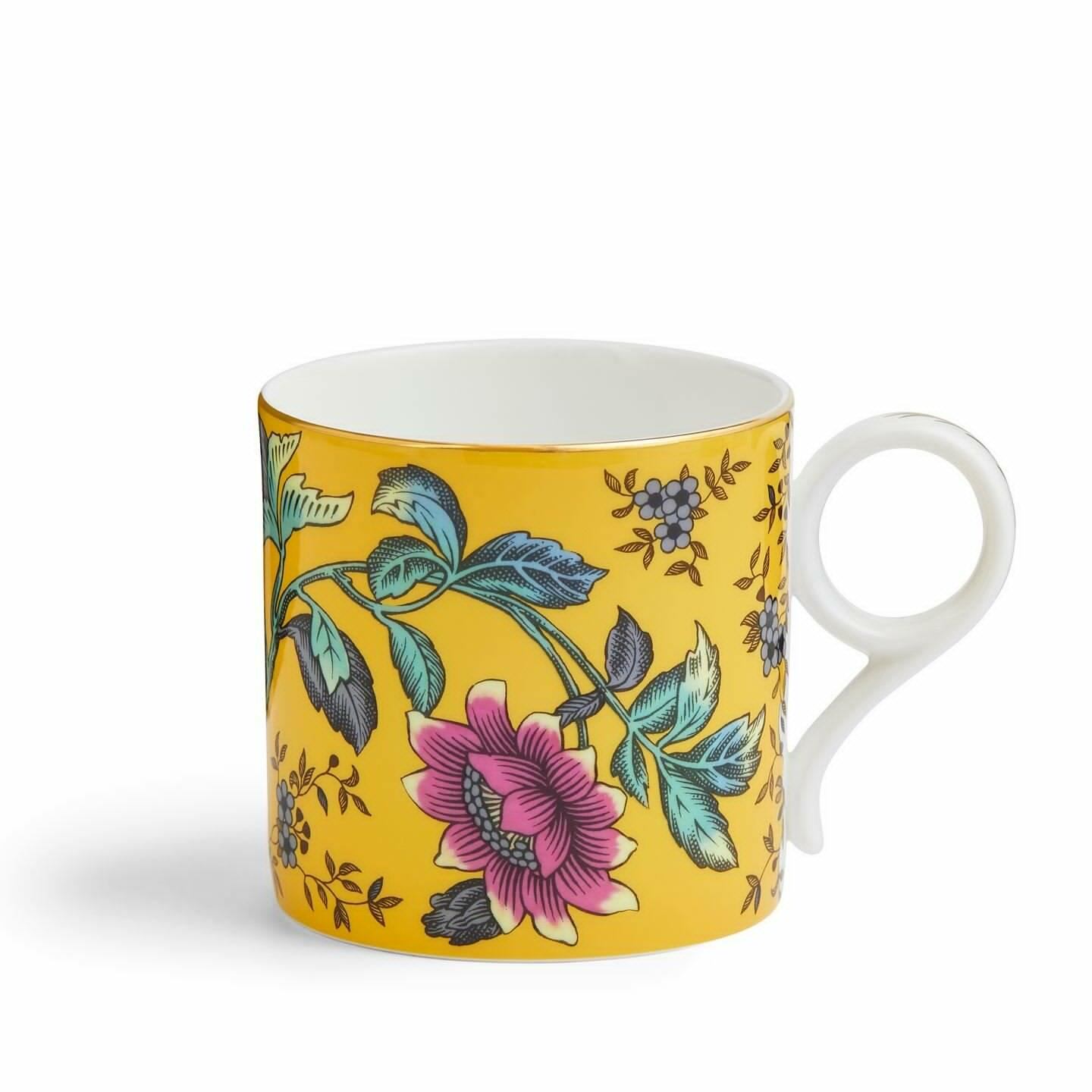 Wedgwood Wonderlust Large Yellow Tonquin Mug