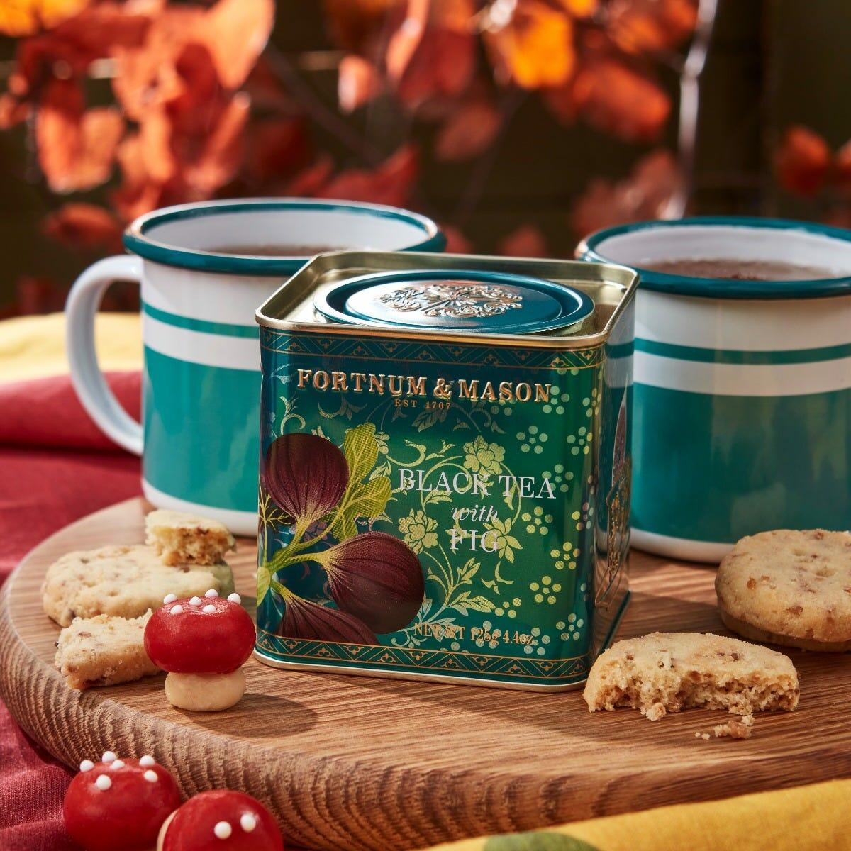 Black Tea with Fig Tin, 125g, Fortnum & Mason