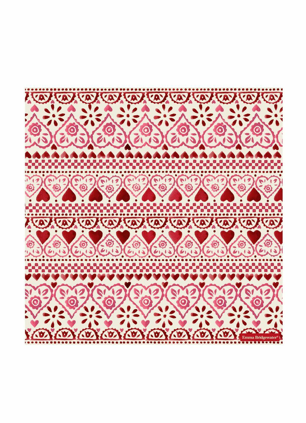 Pink Sampler Lunch Napkin