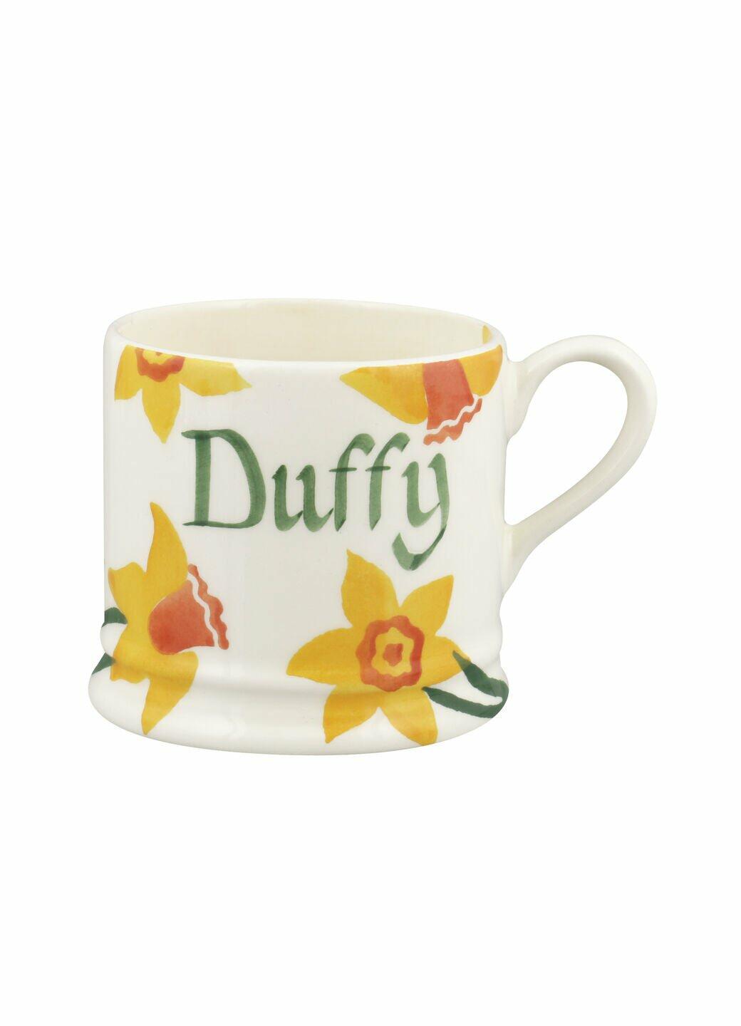 Personalised Daffodils Small Mug - Customise Your Own Pottery