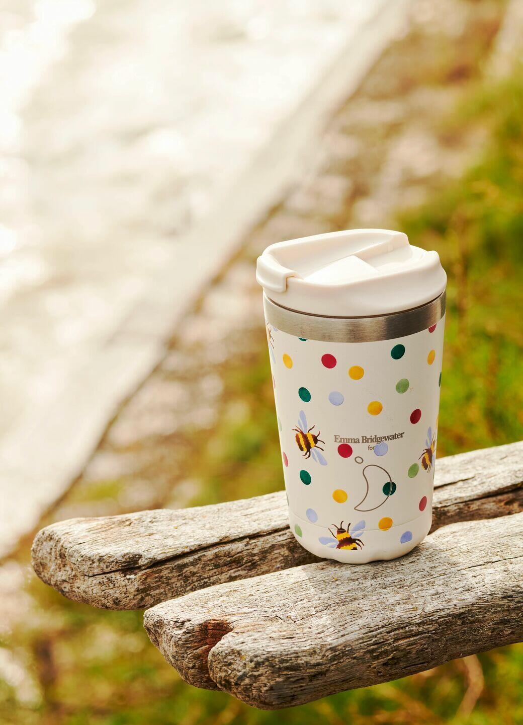 Emma Bridgewater Bumblebee & Polka Dot Chilly's Insulated Cup