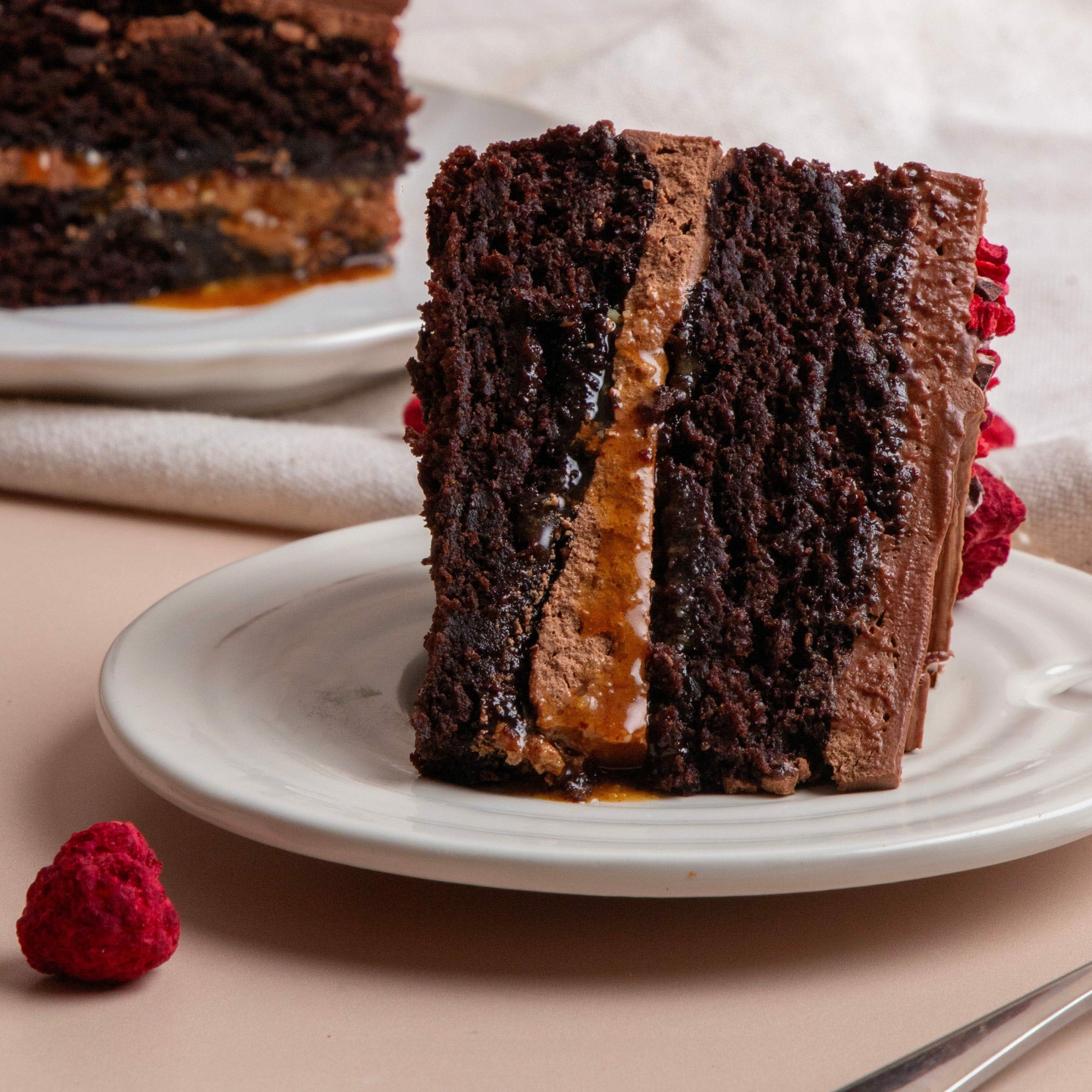 Vegan Chocolate Fudge Cake
