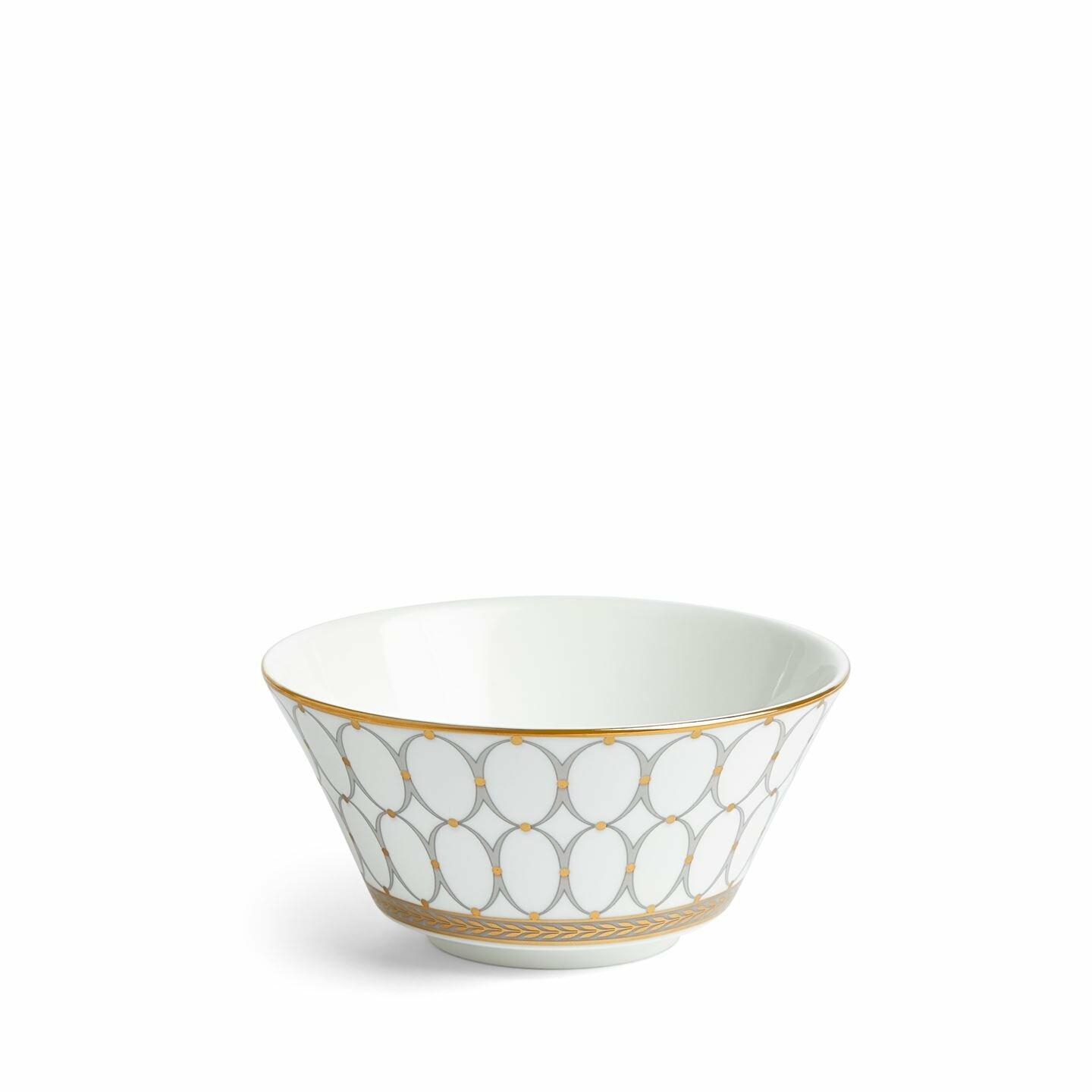 Renaissance Grey Rice Bowl