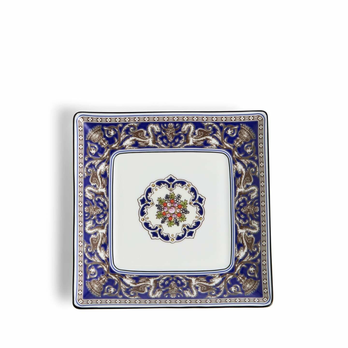 Florentine Marine Square Tray 14.5cm
