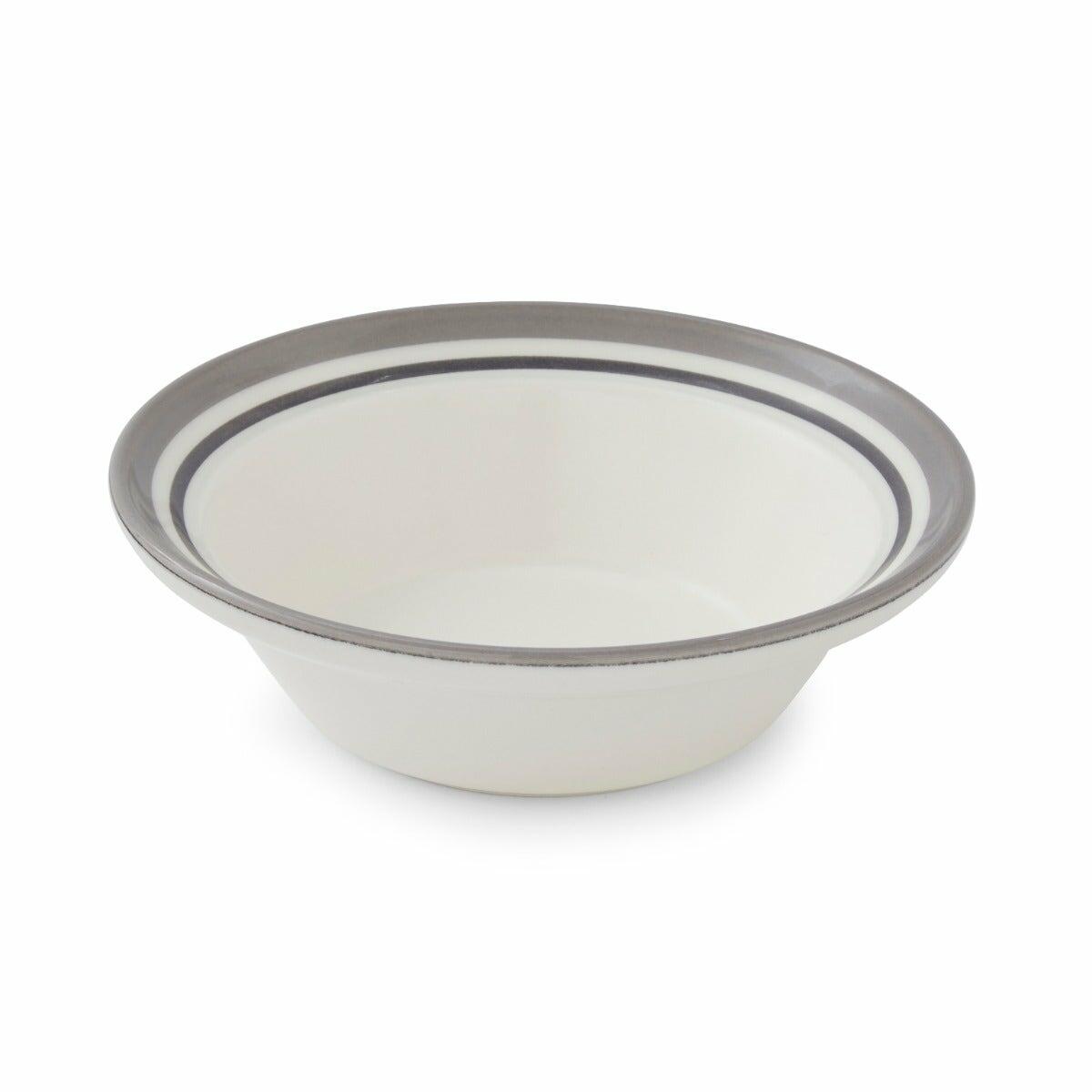 Potter's Stripe Oatmeal Bowl, Grey