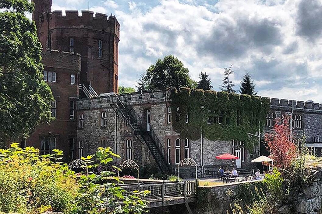 One Night Stay and Afternoon Tea at Ruthin Castle Hotel and Spa for Two