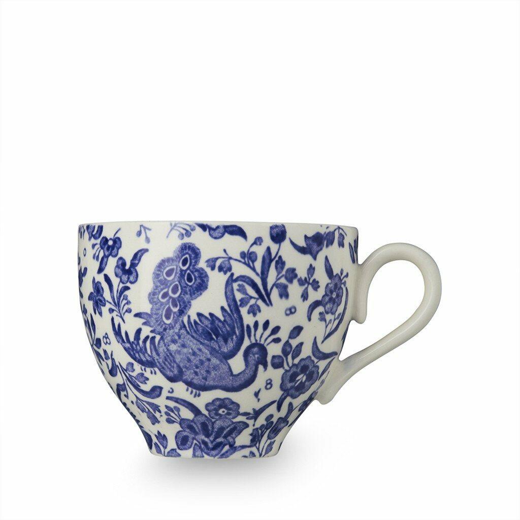 Blue Regal Peacock Teacup 187ml/0.33pt Seconds