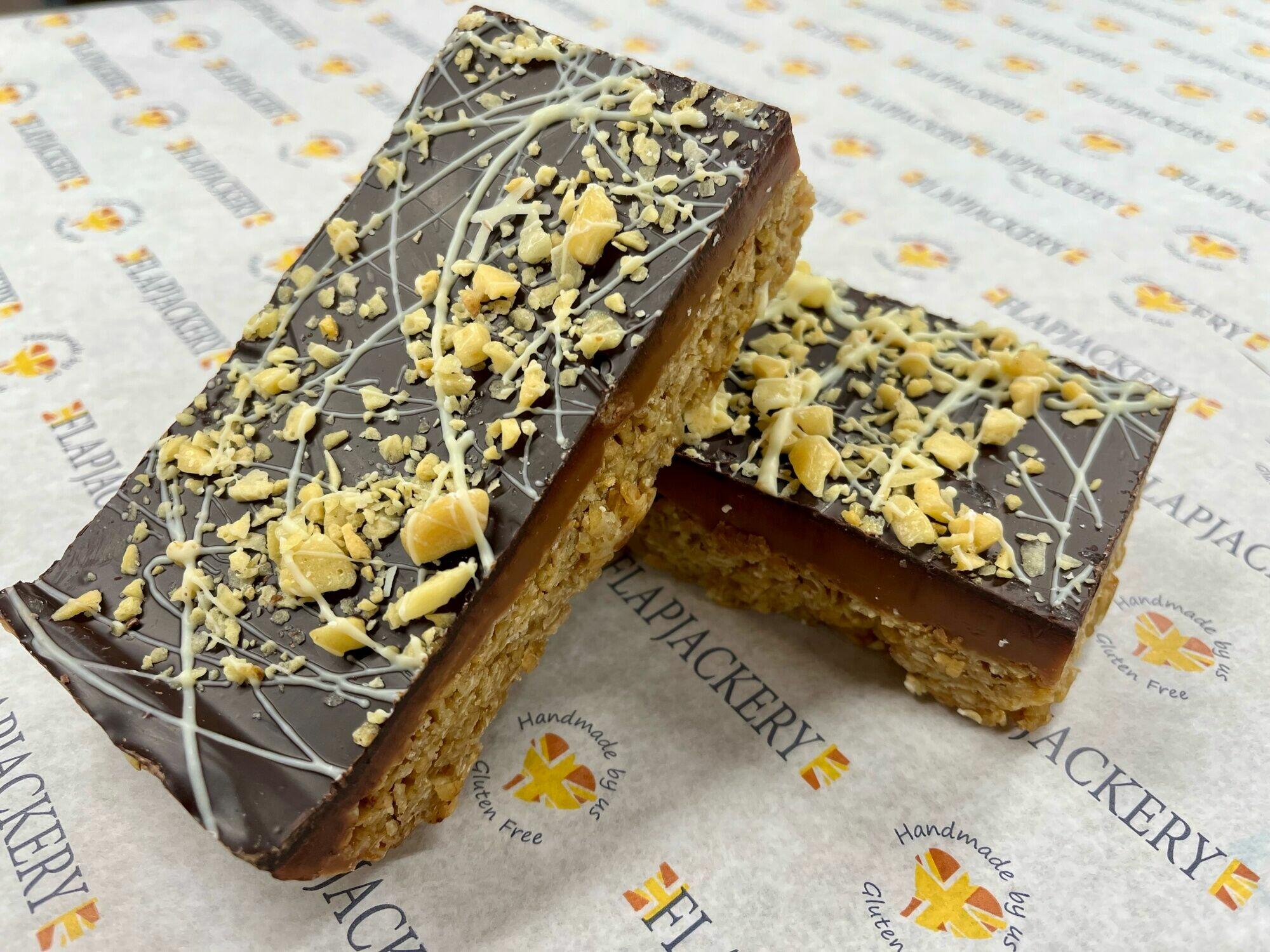 Billionaire Flapjack - 12 Giant Flapjacks - One Flavour Flapjack Box | Gluten Free | No Palm Oil | Luxury | Award Winning