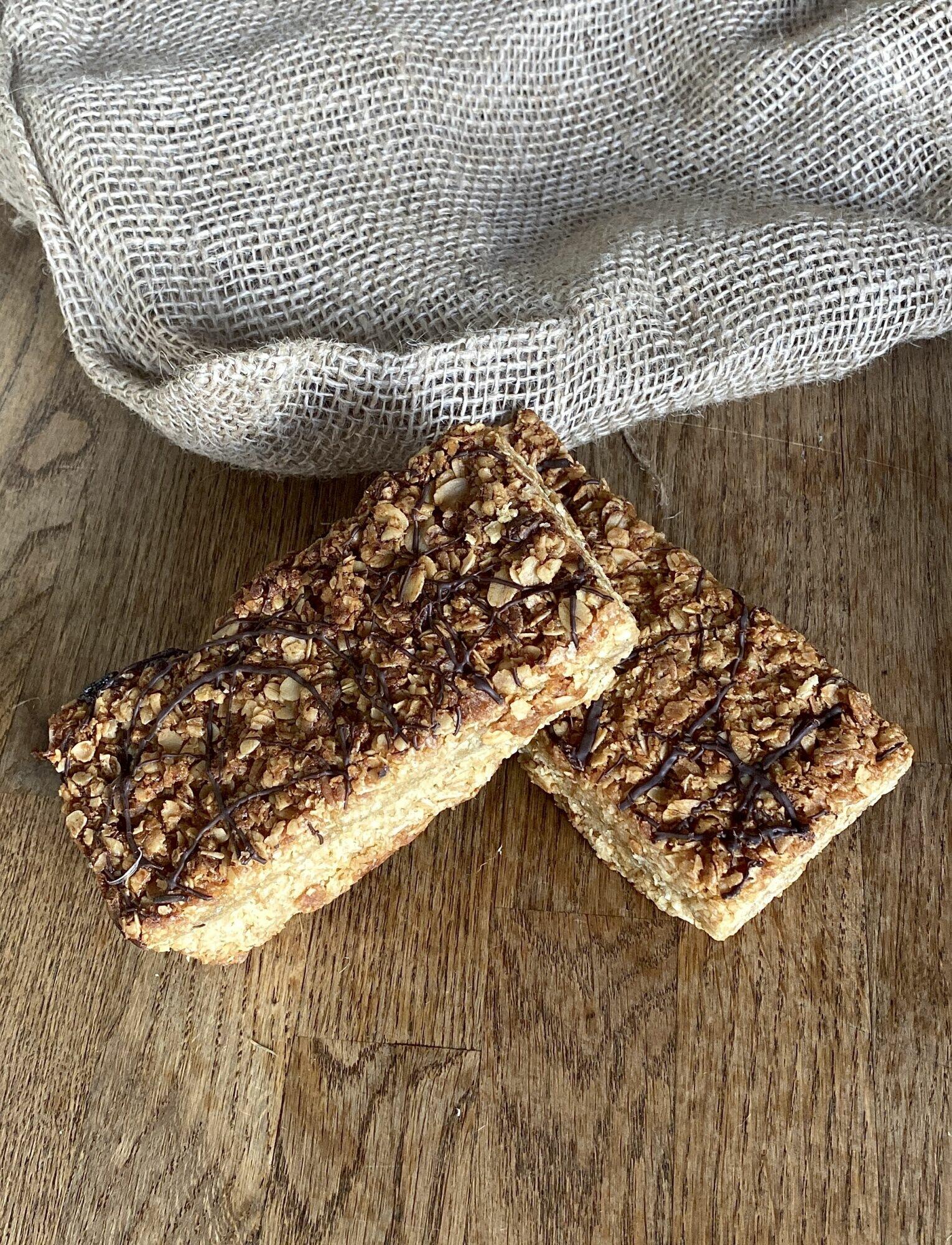 Lime and Coconut Vegan Flapjack - 6 Giant Flapjacks