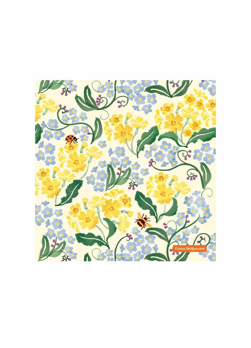 Emma Bridgewater Forget Me Not And Primrose Cocktail Napkins