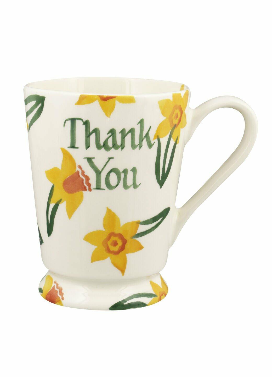Personalised Daffodils Cocoa Mug - Customise Your Own Pottery
