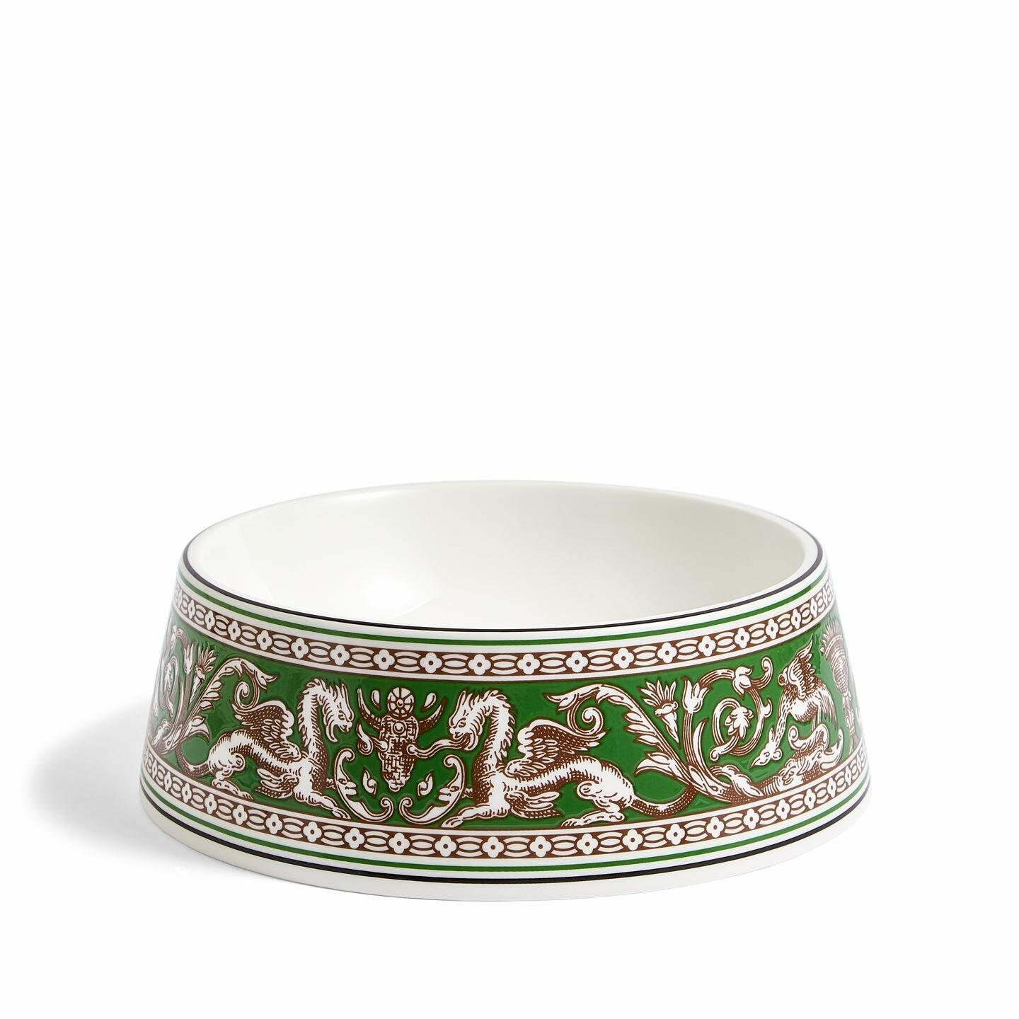 Florentine Verde Pet Bowl 21cm