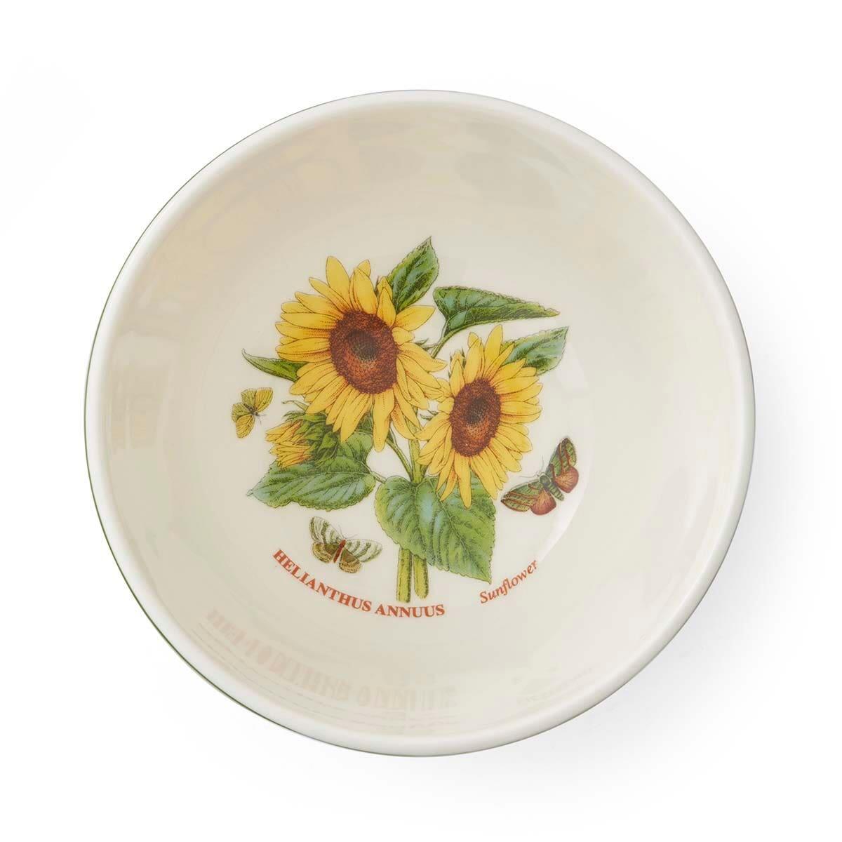 Botanic Garden Etchings 5 Inch Stacking Bowl, Sunflower
