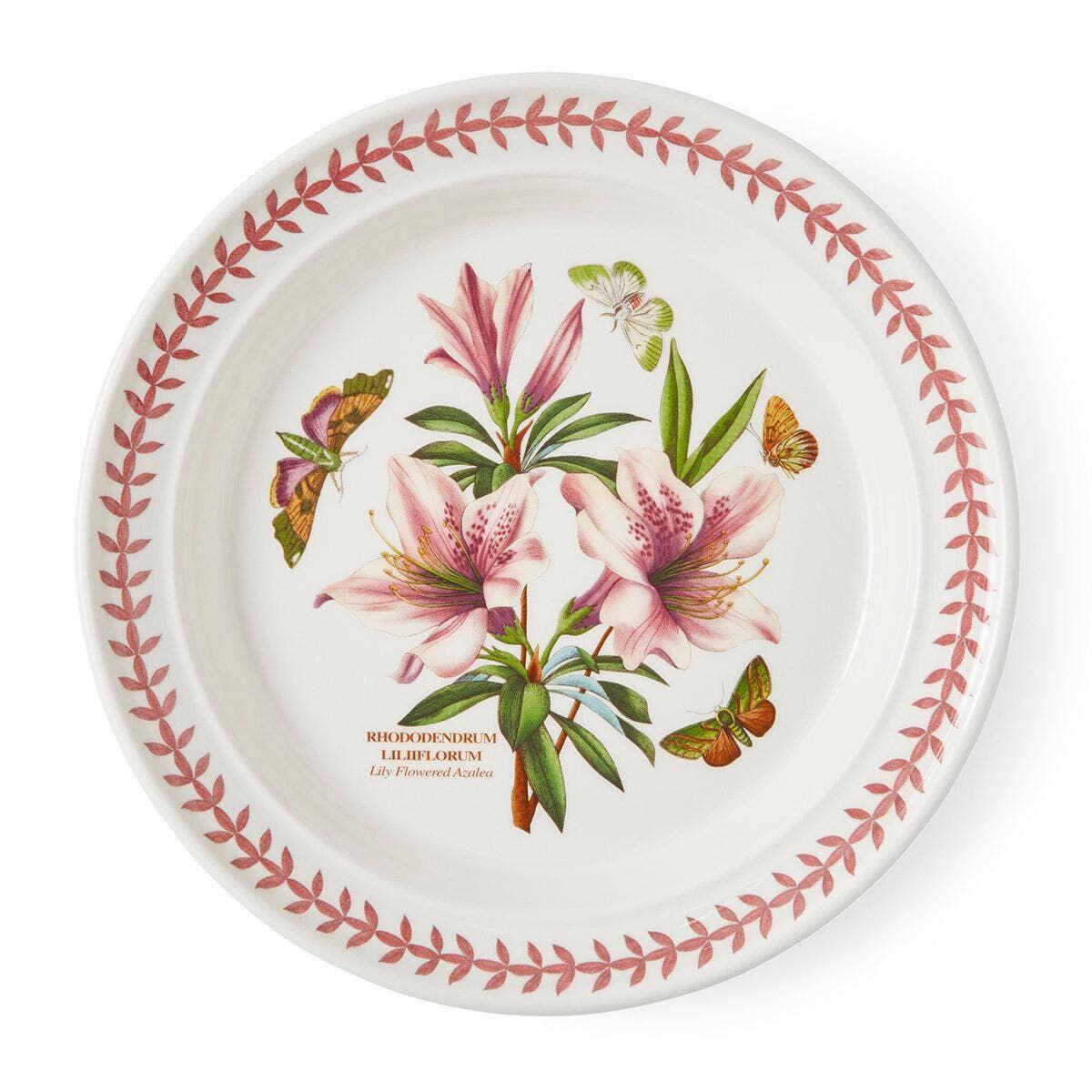 Botanic Garden Meadow Dinner Plate, Azalea