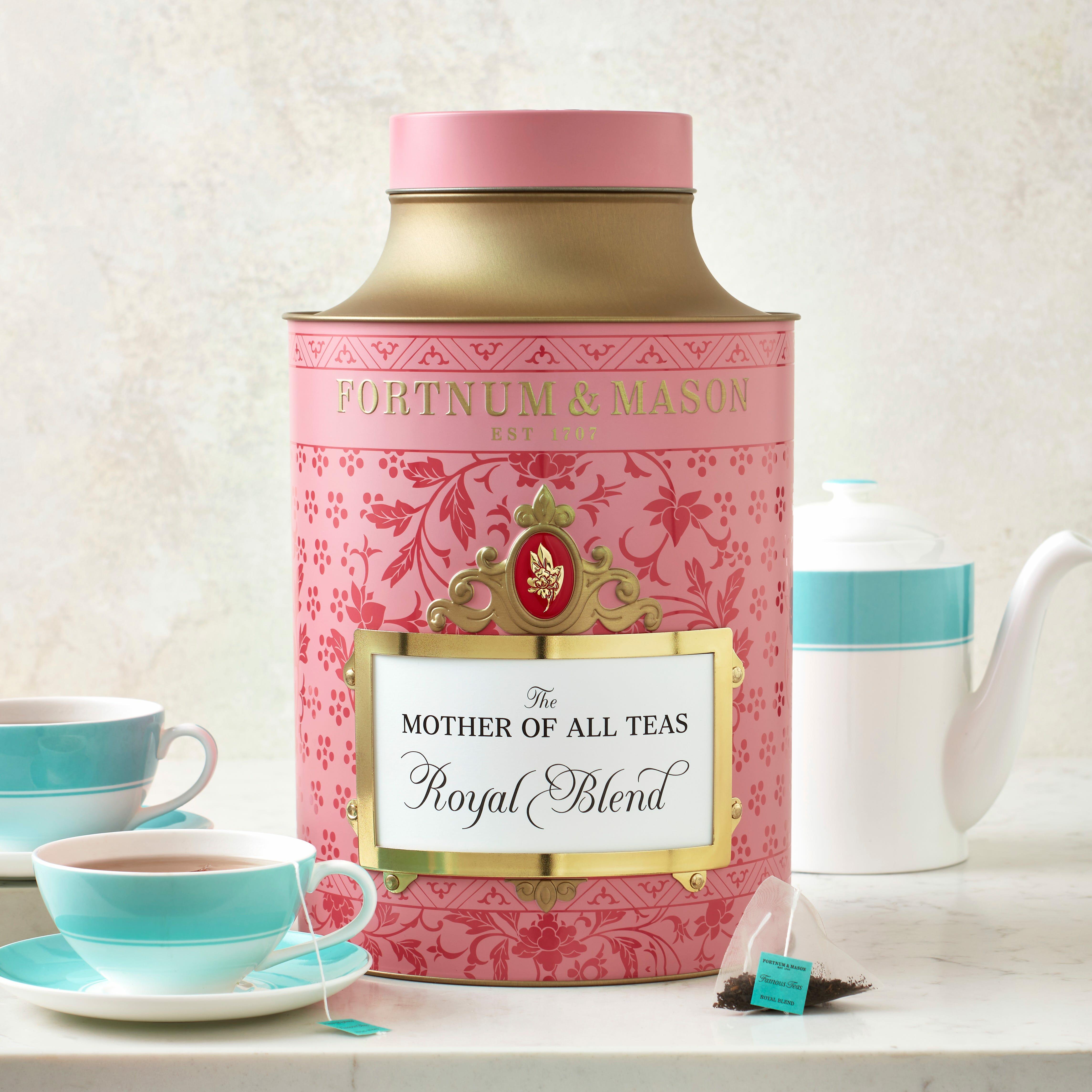 The Mother of All Tea Caddies, Royal Blend, 400 Silky Bags, Fortnum & Mason